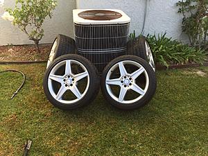 OE AMG 19" 5 Spoke Wheels &amp; Tires-cl550-amg-wheels-005.jpg