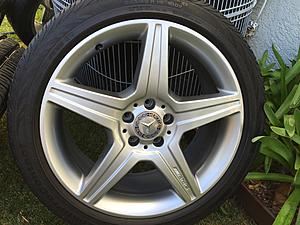 OE AMG 19" 5 Spoke Wheels &amp; Tires-cl550-amg-wheels-001.jpg
