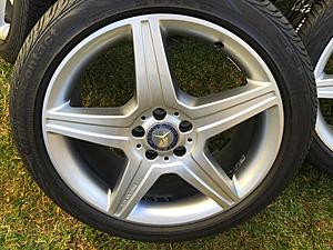 OE AMG 19" 5 Spoke Wheels &amp; Tires-cl550-amg-wheels-003.jpg