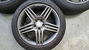 19 inch Triple 5 spoke AMG wheels + Tires + TPMS (w221 takeoffs)-20160514_174618_resized.jpg