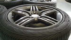 19 inch Triple 5 spoke AMG wheels + Tires + TPMS (w221 takeoffs)-20160514_174711_resized.jpg