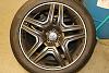 21&quot; AMG Twin 5-spoke black wheels w/ Tires-img_2644.jpg