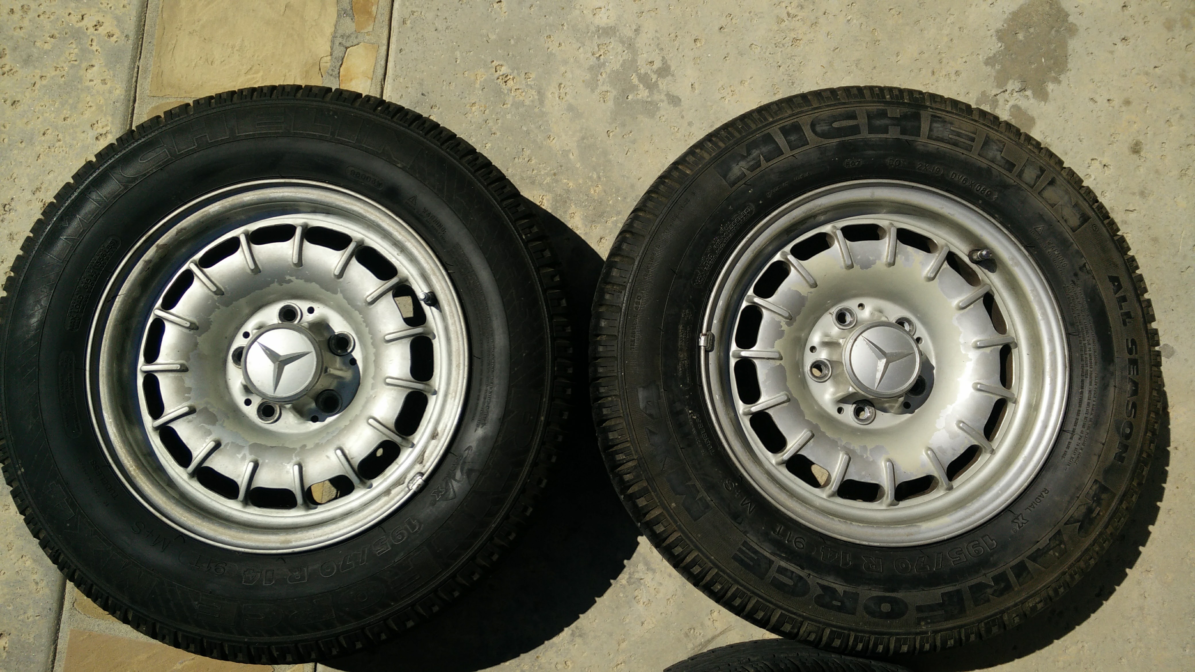 Mercedes Bundt 14 inch wheels and tires Forums