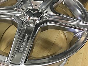 FS: Custom OEM C63 Wheels, High Polished and Clear Coated, Like New-a3e972db-daf7-4b45-9f0a-8533ae32b21c.jpg