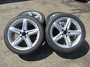 FOUR 18&quot; SL500 OEM MERCEDES RIM with Tires - NY/CT Area-img_0966.jpg