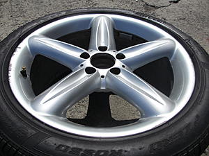 FOUR 18&quot; SL500 OEM MERCEDES RIM with Tires - NY/CT Area-img_0957.jpg