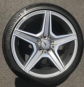 2013 C63 Stock rims and tires for sale. (Almost New)-img_2930.jpg