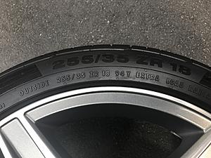 2013 C63 Stock rims and tires for sale. (Almost New)-img_2941.jpg