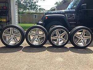 FS (4) Genuine Mercedes-Benz E63 AMG wheels and tires including TPMS-oeeftidh.jpg