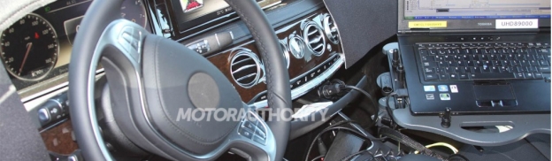 Spy Shots: 2014 Mercedes-Benz S-Class Interior Spotted!