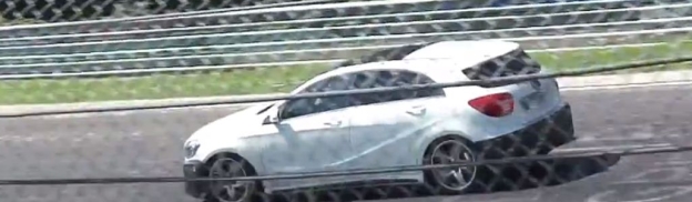 A45 AMG Caught Scooting Around the Nurburgring
