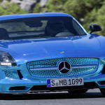 Mercedes Debuts Electric Blue SLS E-Drive and B-Class