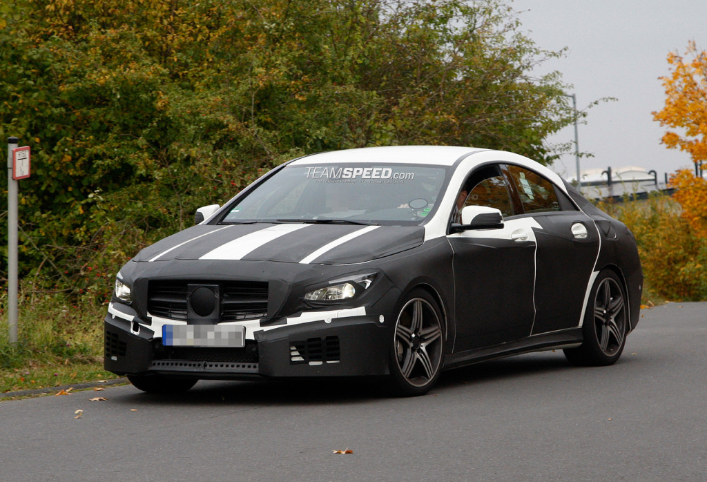 Spied: 325hp Mercedes-Benz CLA 45 