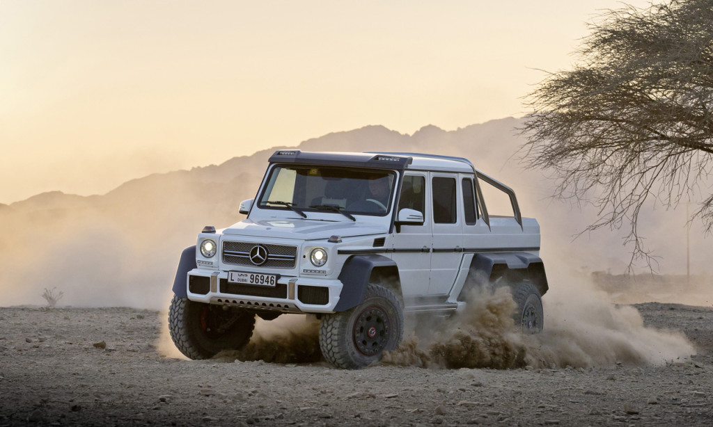 The Big Fat G63 AMG 6x6 Photo Gallery