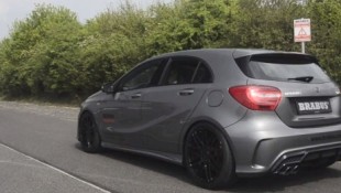 Valve Control Exhaust System For the Mercedes-Benz A-Klass 250 From Brabus