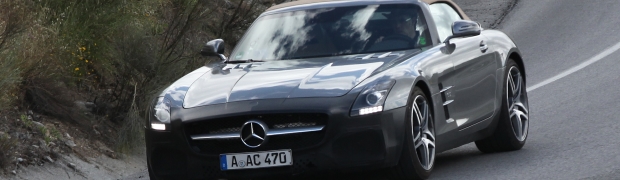 Mercedes’ SLS AMG GT Facelift Spied