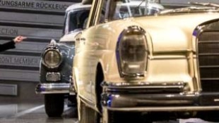 Mercedes-Benz Museum Holds S-Class Exhibit