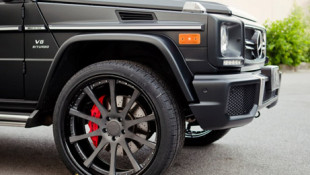 SR Auto Group Puts New Shoes on the G63 AMG