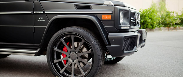 SR Auto Group Puts New Shoes on the G63 AMG