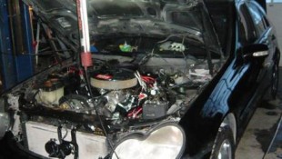 Can You Fit an LS Motor into a W203 C-Class?