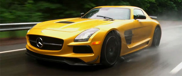 2014 Mercedes-Benz SLS AMG Black Series Cuts the Cheese in the Pacific Northwest
