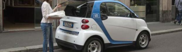 Milan Gets Car2Go Smart Car Service