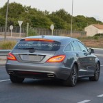 CLS Shooting Brake Facelift Caught Virtually Undisguised