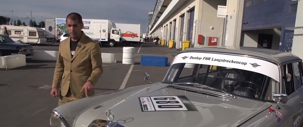 Chris Harris & David Coulthard Race a 220 Fintail Sedan at the ‘Ring