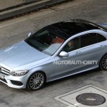 Naked Pictures of the 2015 Mercedes-Benz C-Class