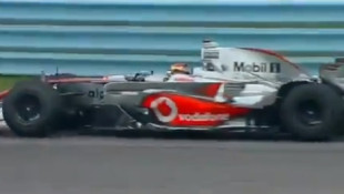 Tony Stewart and Lewis Hamilton Switch Racecars