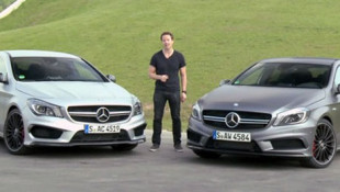 Mercedes A45 AMG vs. CLA45 AMG