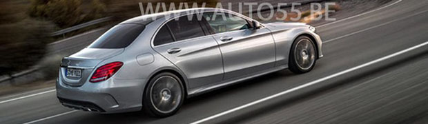More Naked Pictures of the 2015 Mercedes-Benz C-Class