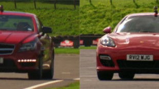 Track Battle: Mercedes-Benz CLS63 AMG vs. Porsche Panamera GTS