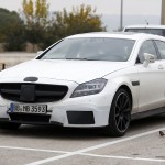 Spy Shots: CLS63 AMG Shooting Brake Facelift