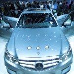 The Mercedes-Benz Booth at the 2014 International CES