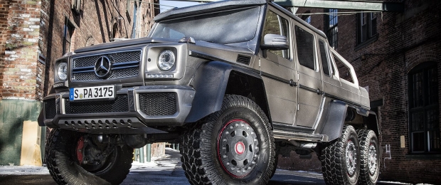 The G63 AMG 6×6 is Stateside!