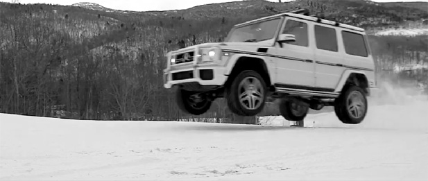 A G-Class Doing Something Unexpected
