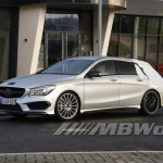 CLA 45 AMG Hatchback Spied!