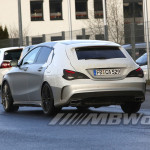 CLA 45 AMG Hatchback Spied!