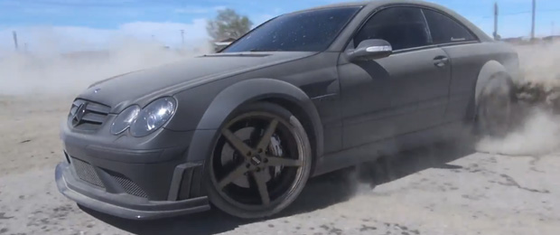 CLicK on This: Desert Donuts in a CLK 63 AMG Black Series