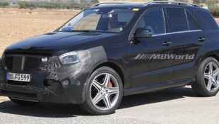 Spied: The ML63 AMG is Getting a Facelift