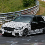 W205 C63 AMG Wagon Nearly Completes its Striptease