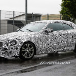 Spied: New C-Class Convertible Caught Near the Nürburgring