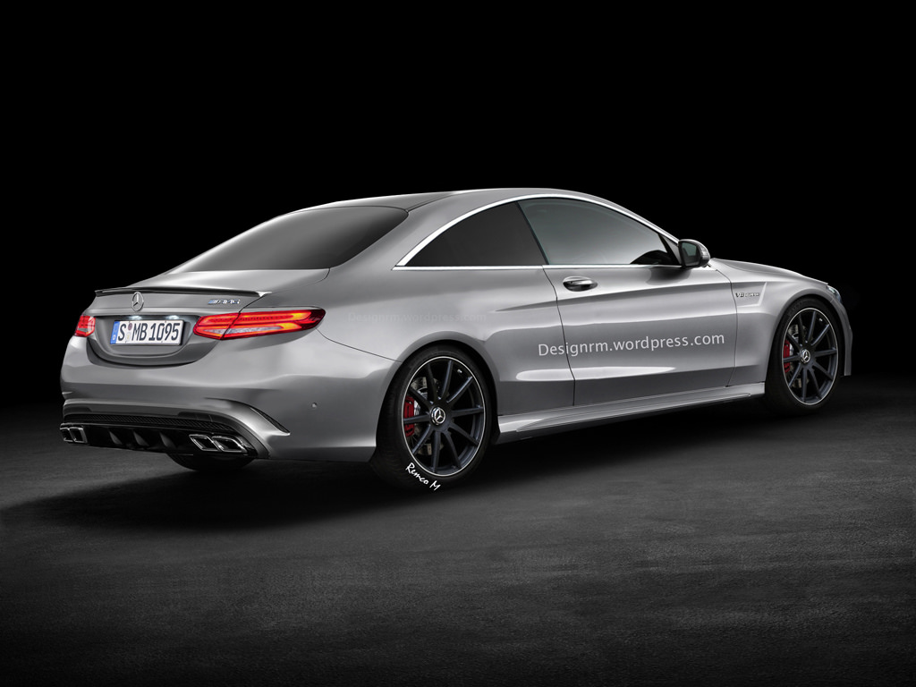 Mercedes-Benz C63 AMG Coupe Rendering (2)