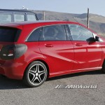 Spy Shots of the B-Class Facelift