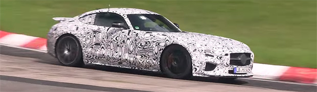 AMG GT Black Series Caught Testing