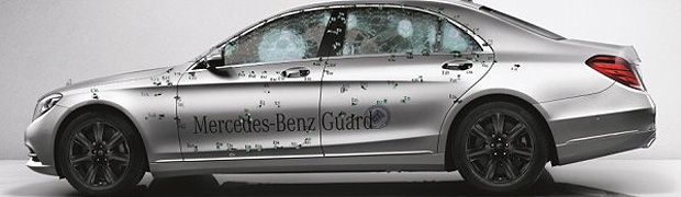The Mercedes S600 Guard is Here to Get You to the Choppa!