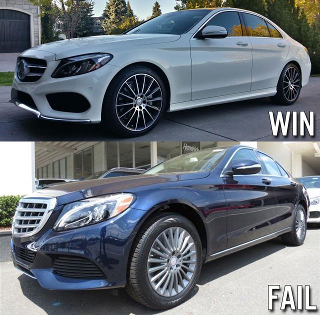 2015 Mercedes-Benz C-Class Sport Package vs Luxury Package Home