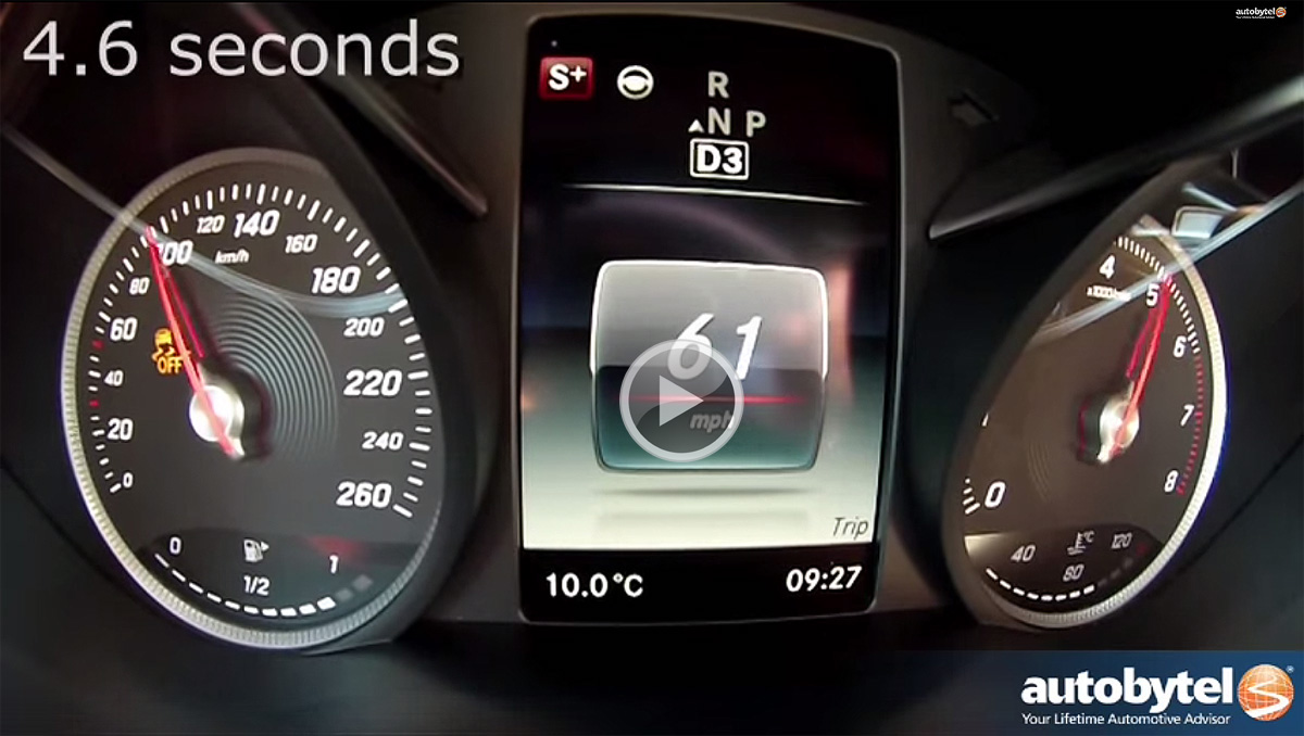 2015 Mercedes-Benz C400 0-60 mph Test