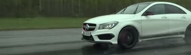 Sweet Mary, the CLA45 AMG is Fast